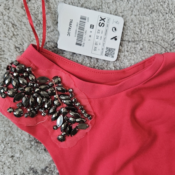 Zara NWT Red Dress - Picture 4 of 7
